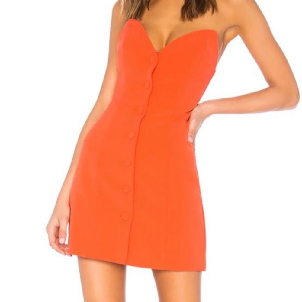 NWT Orange NBD dress